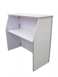 portable20bar20white20rear20420foot 1676424695 4 ft Portable Bar - White