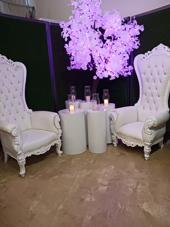 Cylinder Plinth Column Tables