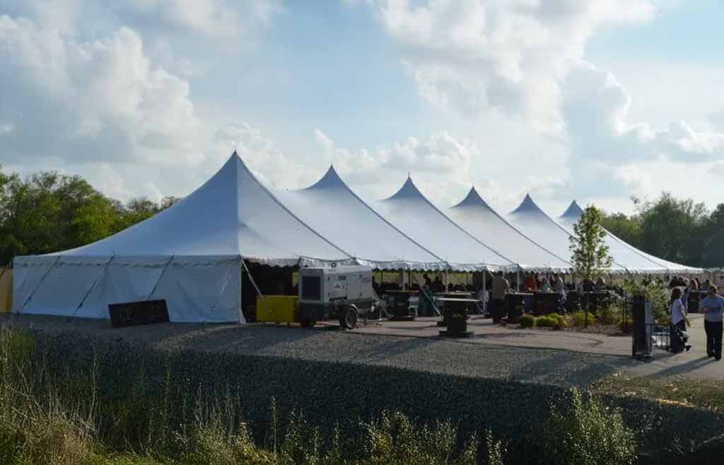 Large Scale Pole Tents