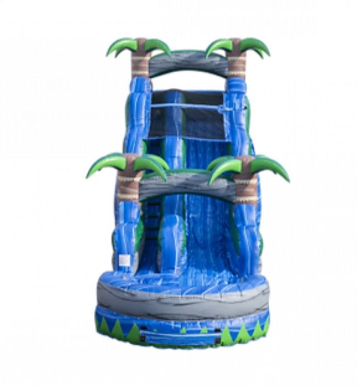 18 Ft Blue Crush Water Slide SL