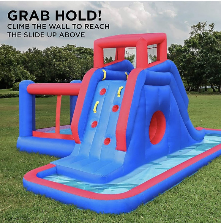 2-in-1 bounce combo toddler unit