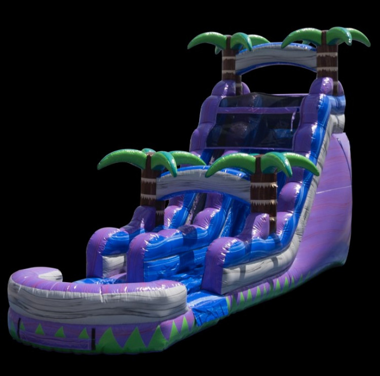 18FT Purple Crush SL Water Slide