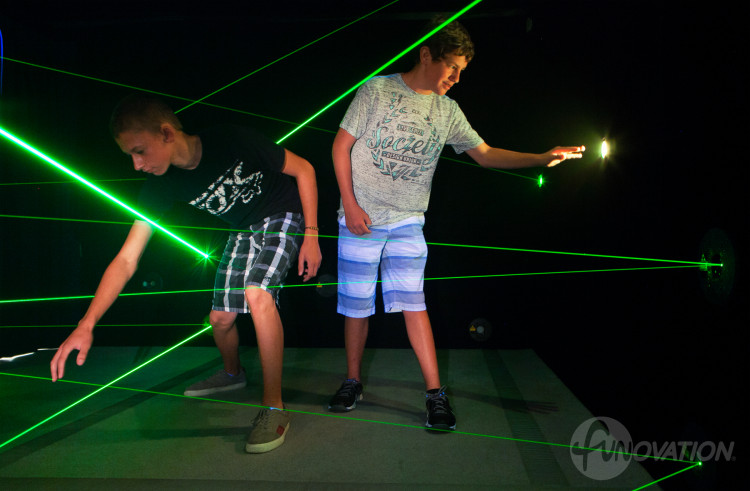 The Vault Laser Maze Challenge